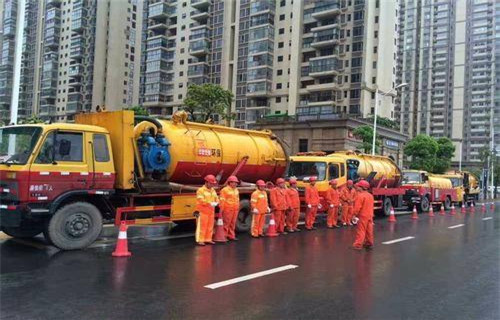 库车市政管道清淤